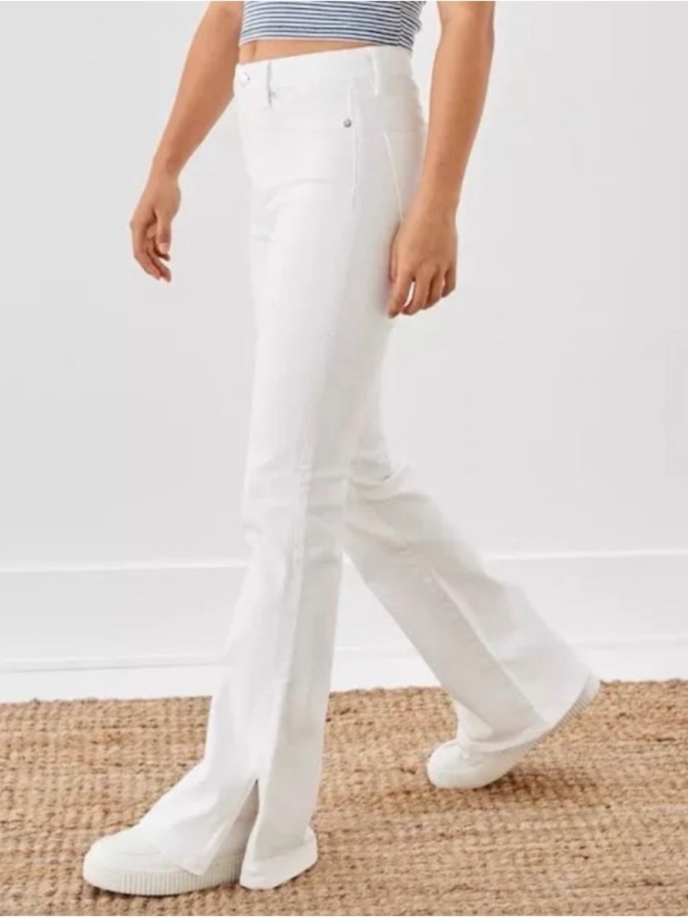 American Eagle Super High Rise Flare Size 10